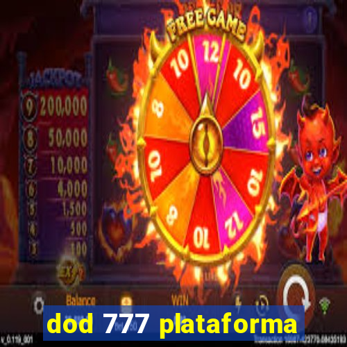 dod 777 plataforma