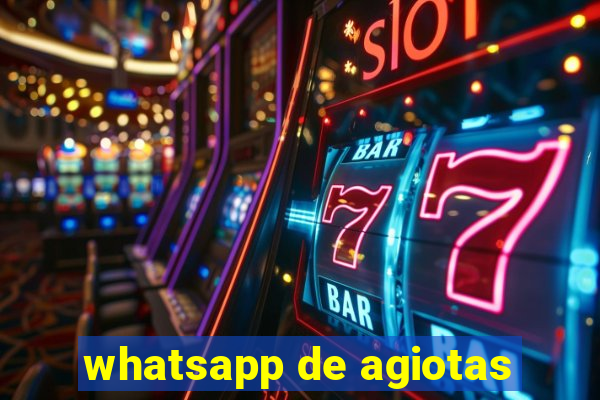 whatsapp de agiotas