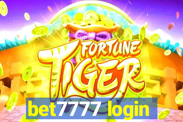 bet7777 login