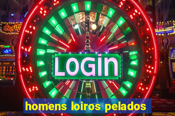 homens loiros pelados