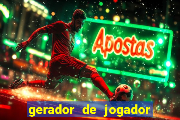 gerador de jogador de futebol