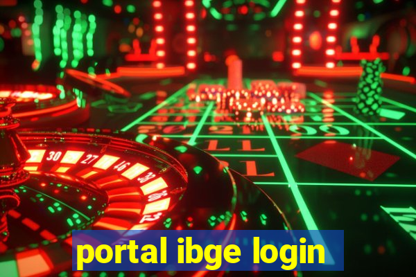 portal ibge login