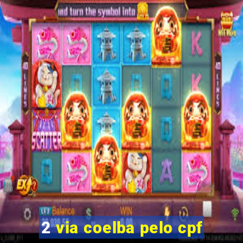 2 via coelba pelo cpf