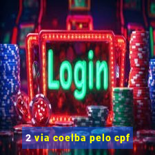 2 via coelba pelo cpf