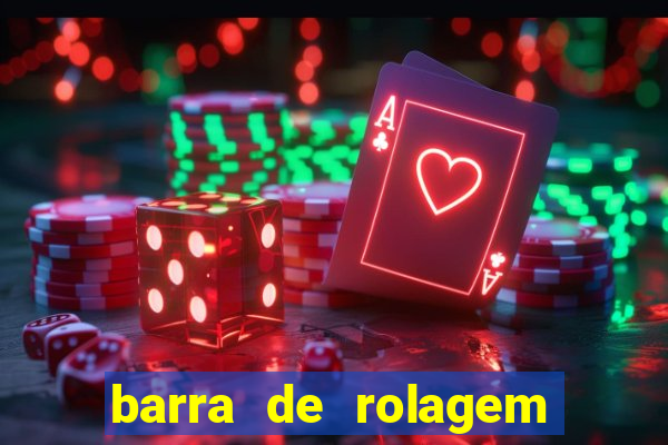 barra de rolagem descendo sozinha win10