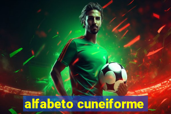 alfabeto cuneiforme