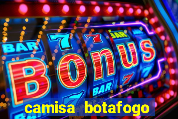 camisa botafogo plus size