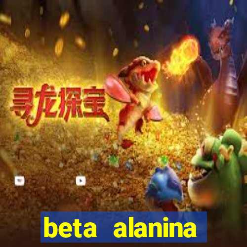 beta alanina aumenta a pressao