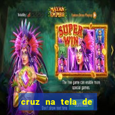 cruz na tela de cruz das