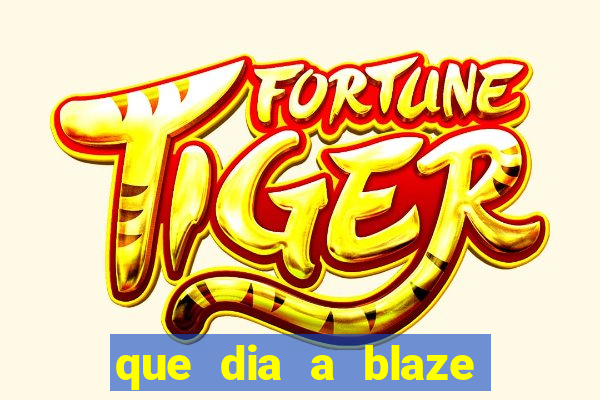 que dia a blaze paga o cashback