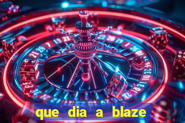 que dia a blaze paga o cashback