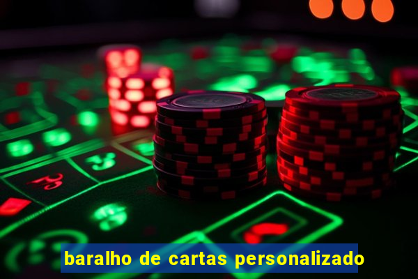 baralho de cartas personalizado