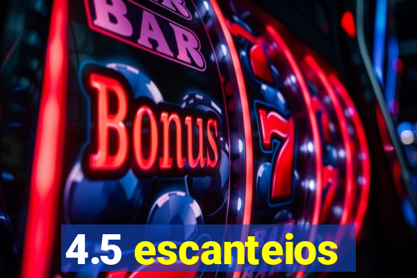 4.5 escanteios
