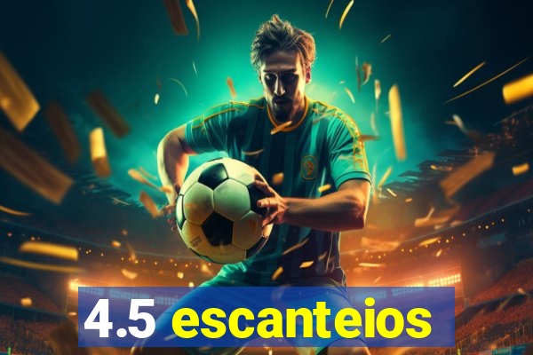 4.5 escanteios