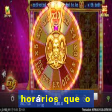 horários que o fortune dragon paga