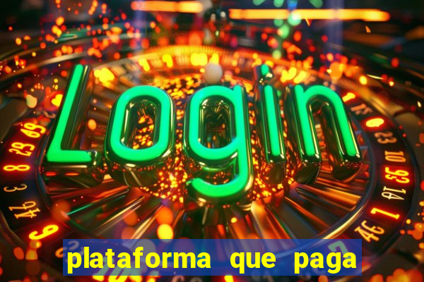 plataforma que paga no cadastro fortune tiger