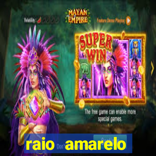 raio amarelo fraternidade branca