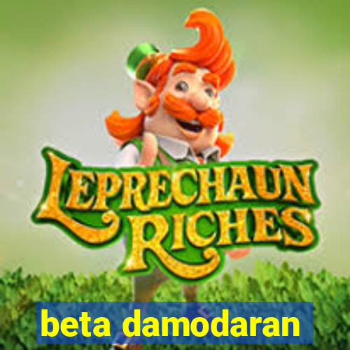 beta damodaran