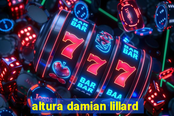 altura damian lillard