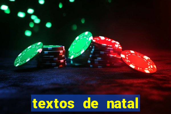 textos de natal para leitura