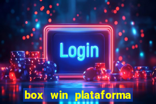 box win plataforma de jogos