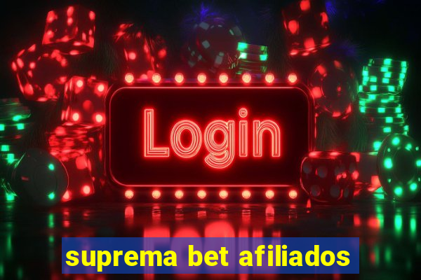 suprema bet afiliados