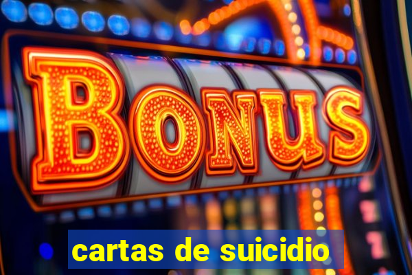 cartas de suicidio
