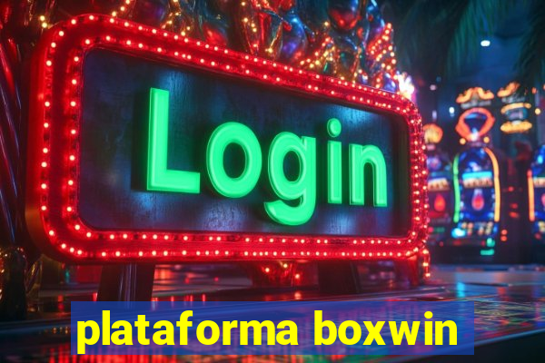 plataforma boxwin