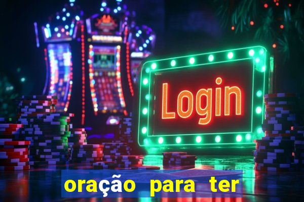 oração para ter sorte em tudo