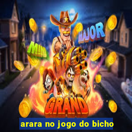 arara no jogo do bicho