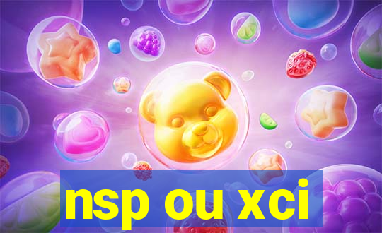 nsp ou xci
