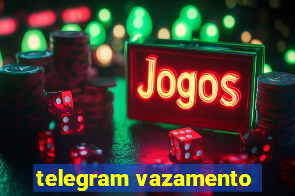 telegram vazamento