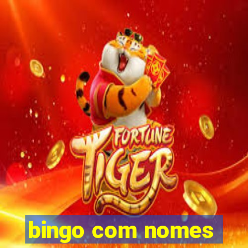 bingo com nomes
