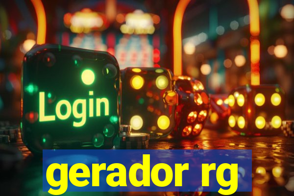 gerador rg