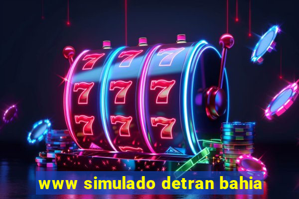www simulado detran bahia