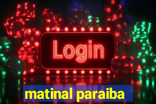 matinal paraiba
