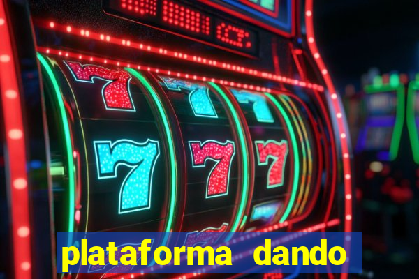 plataforma dando bonus de cadastro
