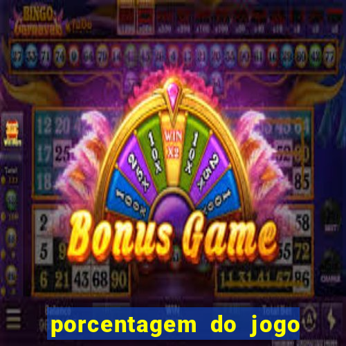 porcentagem do jogo fortune tiger