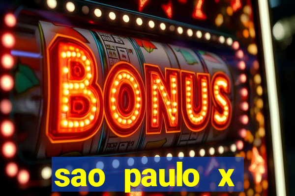 sao paulo x palmeiras palpite