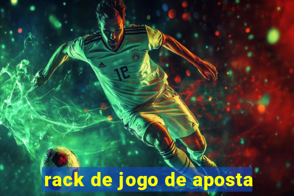 rack de jogo de aposta