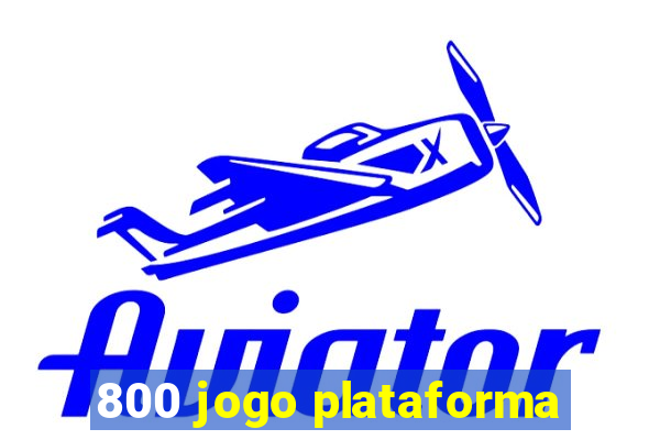 800 jogo plataforma