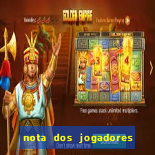 nota dos jogadores do flamengo