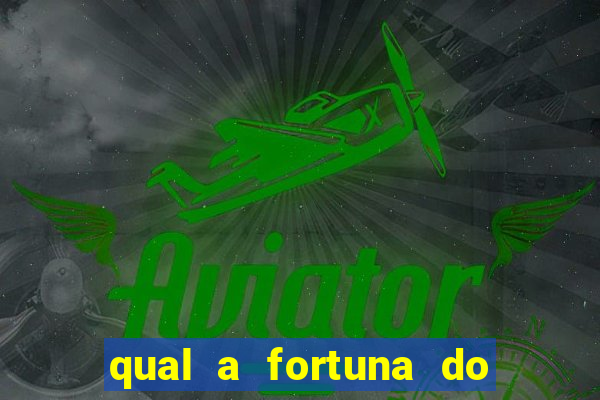 qual a fortuna do renato garcia