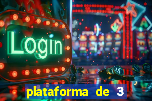 plataforma de 3 reais link