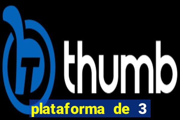 plataforma de 3 reais link