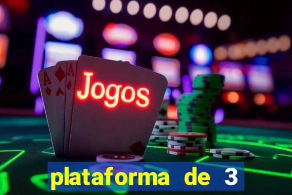 plataforma de 3 reais link