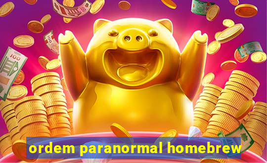 ordem paranormal homebrew
