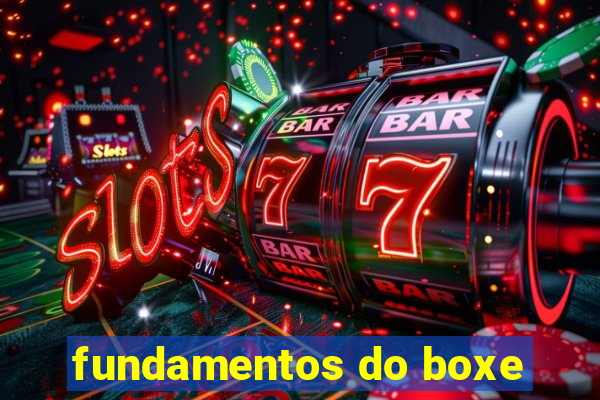 fundamentos do boxe