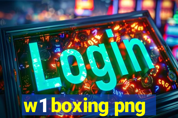 w1 boxing png