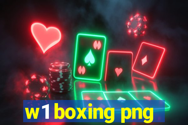 w1 boxing png